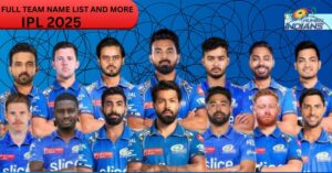 Mumbai Indians IPL 2025: टीम की नई रणनीति, खिलाड़ी सूची, और FAQs